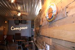 logo&lightsign Inside the Compass building
