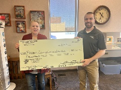Benton County Cancer Association Donation Benton County Cancer Association Donation